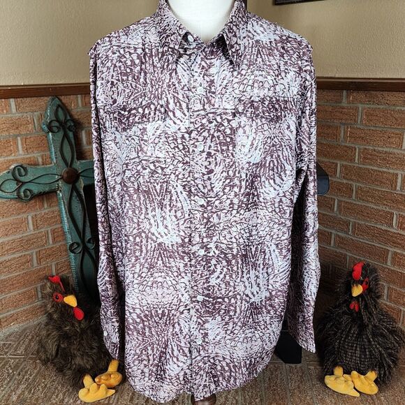 Xotic Camo and Fishing Gear Long Sleeve Vented Camo Shirt Size 3XL - Picture 2 of 7